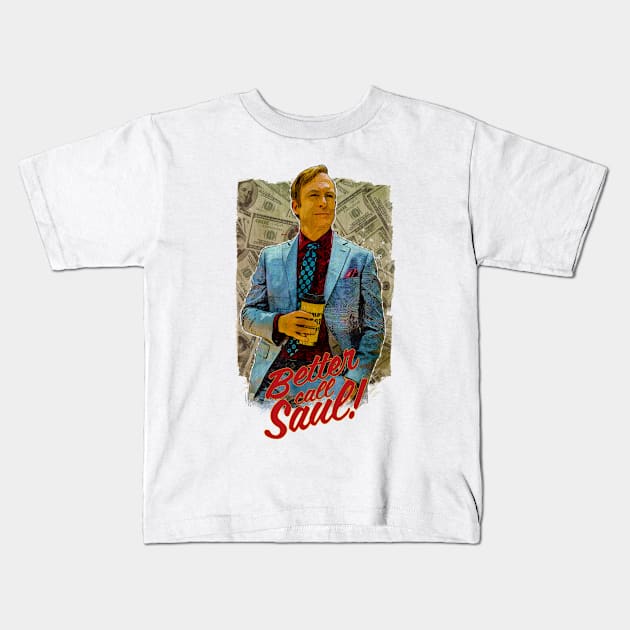 Saul Kids T-Shirt by YuriySmith